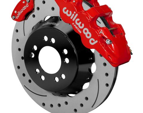 Wilwood Brakes AERO4-MC4 Big Brake Rear Parking Brake Kit 140-14263-DR