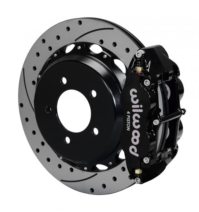 Wilwood Brakes 2010-2016 Hyundai Genesis Coupe Forged Narrow Superlite 4R Big Brake Rear Brake Kit For OE Parking Brake 140-13045-D