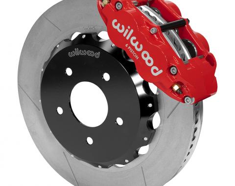 Wilwood Brakes 2007-2017 Jeep Wrangler Forged Narrow Superlite 6R Big Brake Front Brake Kit (Hat) 140-12440-R