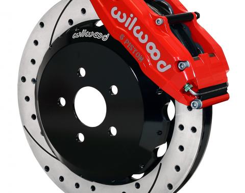 Wilwood Brakes Superlite 6 Big Brake Front Brake Kit (Hat) 140-7005-DR