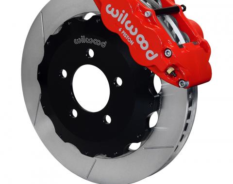 Wilwood Brakes Forged Narrow Superlite 6R Big Brake Front Brake Kit (Hat) 140-13765-R