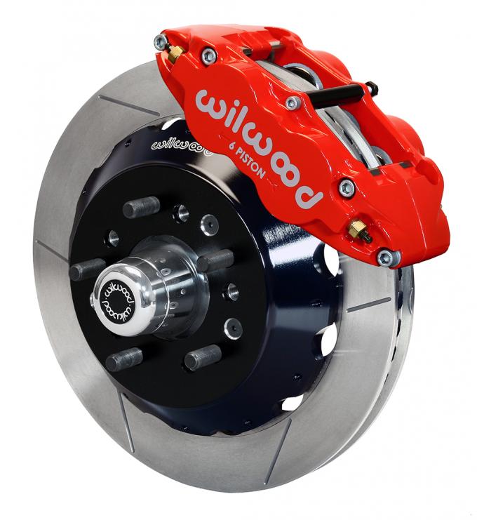 Wilwood Brakes Forged Narrow Superlite 6R Big Brake Front Brake Kit (Hub) 140-13225-R