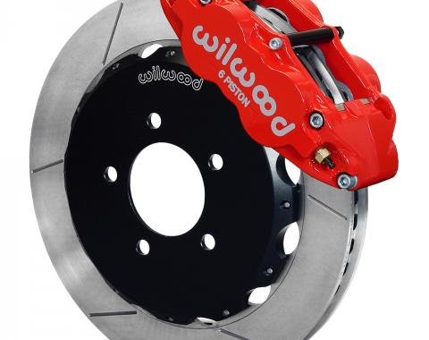 Wilwood Brakes Forged Narrow Superlite 6R Big Brake Front Brake Kit (Hat) 140-11978-R