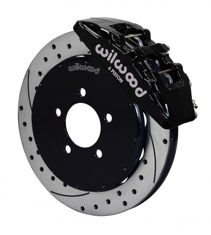 Wilwood Brakes 2004-2013 Mazda 3 Forged Dynapro 6 Big Brake Front Brake Kit (Hat) 140-13581-D