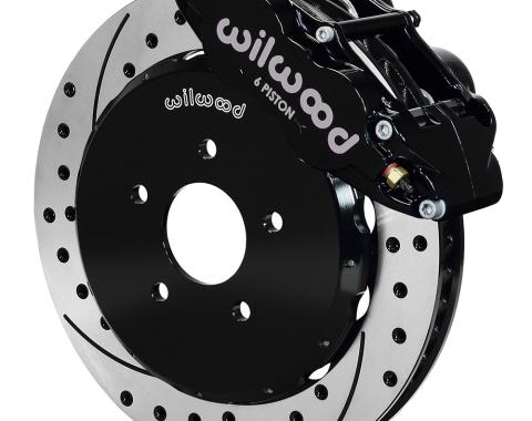 Wilwood Brakes Forged Narrow Superlite 6R Big Brake Front Brake Kit (Hat) 140-11584-D