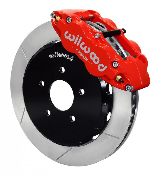 Wilwood Brakes Forged Narrow Superlite 6R Big Brake Front Brake Kit (Hat) 140-11584-R