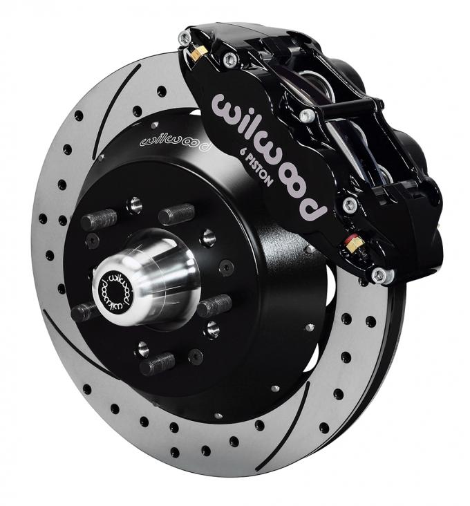 Wilwood Brakes Forged Narrow Superlite 6R Dust-Seal Big Brake Front Brake Kit (Hub) 140-15410-D