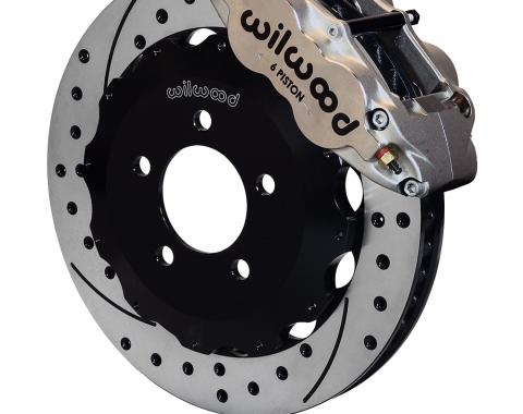 Wilwood Brakes Forged Narrow Superlite 6R Big Brake Front Brake Kit (Hat) 140-13765-DN