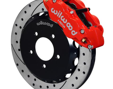 Wilwood Brakes 2006-2015 Mazda MX-5 Miata Forged Narrow Superlite 6R Big Brake Front Brake Kit (Hat) 140-12907-DR