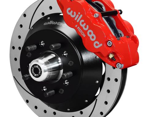 Wilwood Brakes Forged Narrow Superlite 6R Big Brake Front Brake Kit (Hub) 140-9919-DR