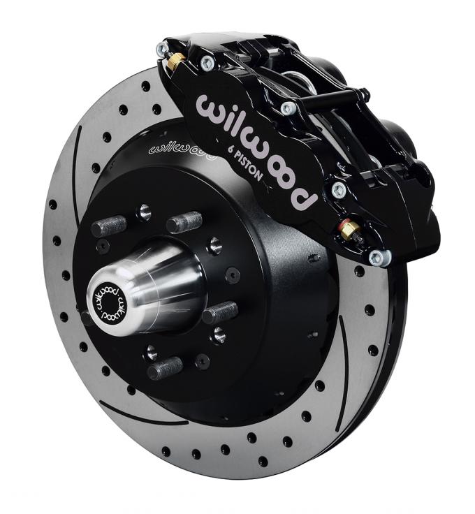 Wilwood Brakes Forged Narrow Superlite 6R Big Brake Front Brake Kit (Hub) 140-11548-D