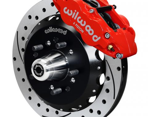 Wilwood Brakes Forged Narrow Superlite 6R Big Brake Front Brake Kit (Hub) 140-12307-DR