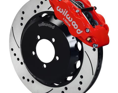 Wilwood Brakes Forged Narrow Superlite 6R Big Brake Front Brake Kit (Hat) 140-12875-DR