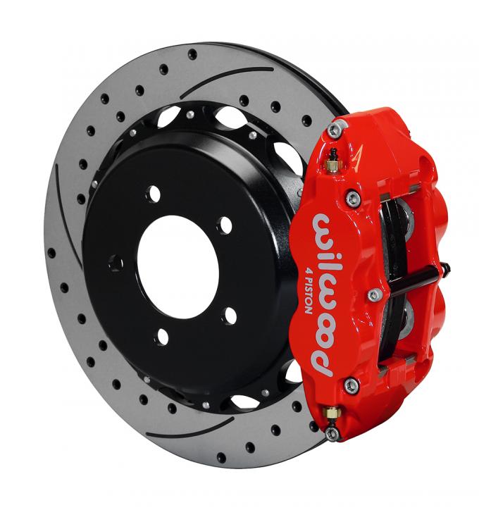 Wilwood Brakes 2010-2016 Hyundai Genesis Coupe Forged Narrow Superlite 4R Big Brake Rear Brake Kit For OE Parking Brake 140-13045-DR