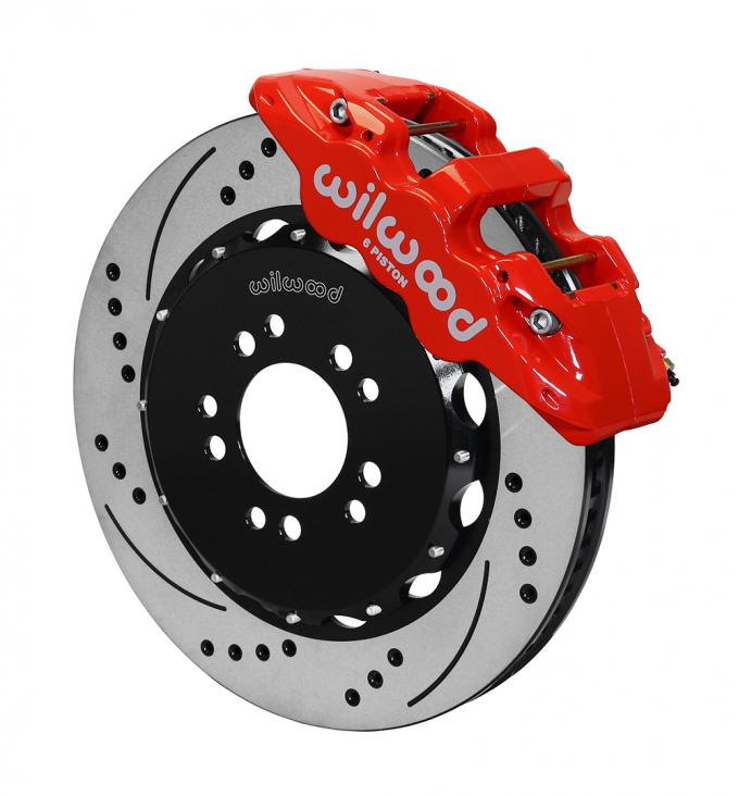 Wilwood Brakes 2014-2019 Chevrolet Corvette AERO6 Big Brake Front Brake Kit 140-13697-DR