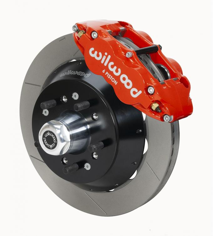 Wilwood Brakes 1968-1972 Ford F-100 Forged Narrow Superlite 6R Big Brake Front Brake Kit (Hub) 140-14840-R