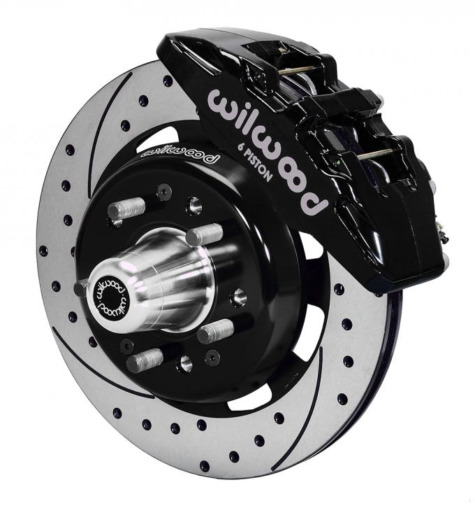 Wilwood Brakes Forged Dynapro 6 Big Brake Front Brake Kit (Hub) 140-10737-D