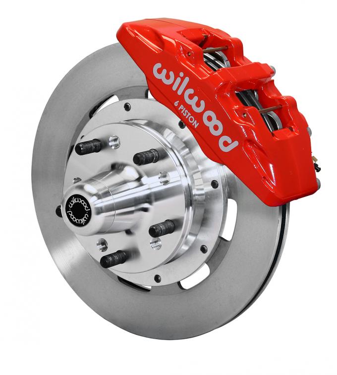 Wilwood Brakes Forged Dynapro 6 Big Brake Front Brake Kit (Hub) 140-10741-R