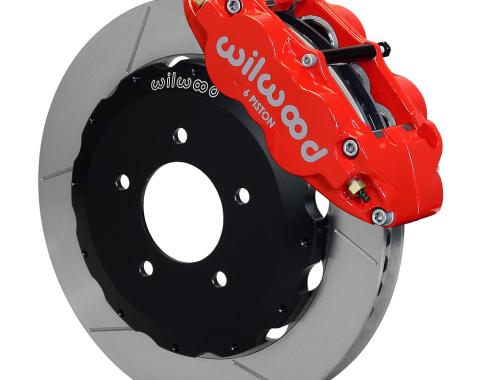 Wilwood Brakes Forged Narrow Superlite 6R Big Brake Front Brake Kit (Hat) 140-10968-R