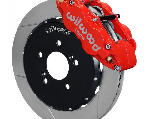 Wilwood Brakes 2000-2009 Honda S2000 Forged Narrow Superlite 6R Big Brake Front Brake Kit (Hat) 140-10309-R