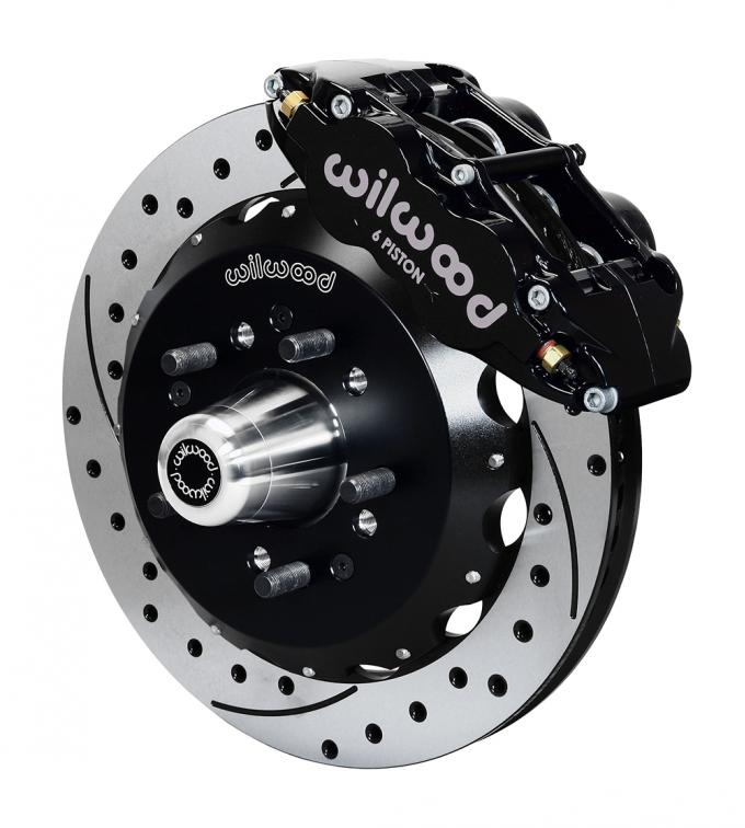 Wilwood Brakes Forged Narrow Superlite 6R Big Brake Front Brake Kit (Hub) 140-12307-D