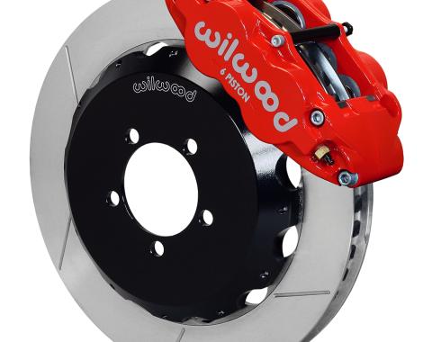 Wilwood Brakes Forged Narrow Superlite 6R Big Brake Front Brake Kit (Hat) 140-12874-R