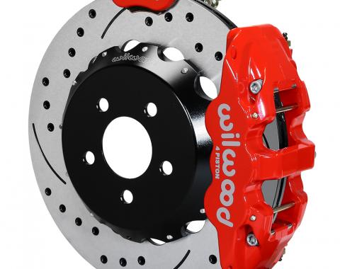 Wilwood Brakes 2015-2018 Ford Mustang AERO4-MC4 Big Brake Rear Parking Brake Kit 140-13888-DR