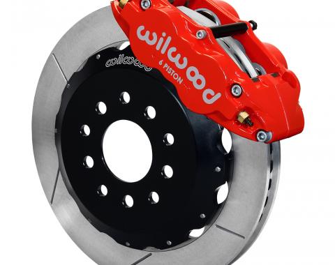 Wilwood Brakes Forged Narrow Superlite 6R Big Brake Front Brake Kit (Hat) 140-9833-R