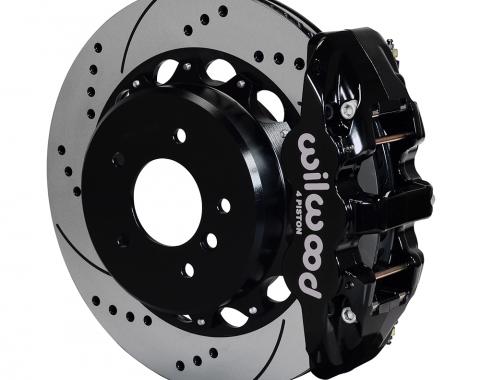 Wilwood Brakes AERO4 Big Brake Rear Brake Kit For OE Parking Brake 140-13583-D