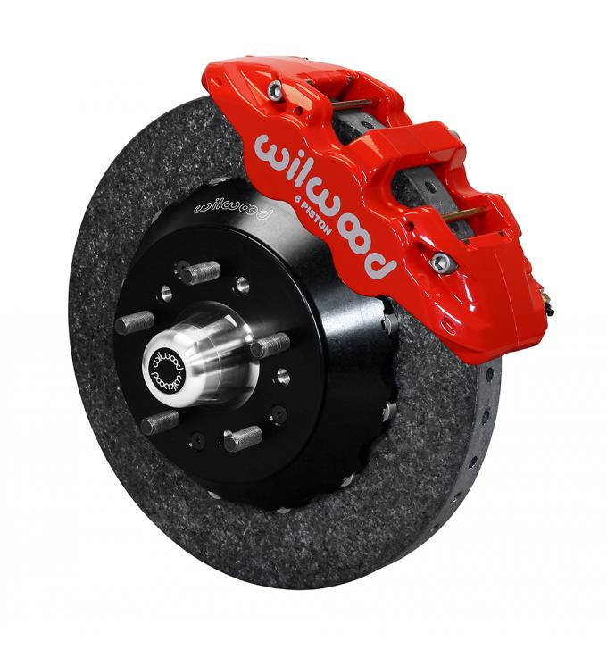 Wilwood Brakes AERO6 WCCB Carbon-Ceramic Big Brake Front Brake Kit 140-13145-CSICR