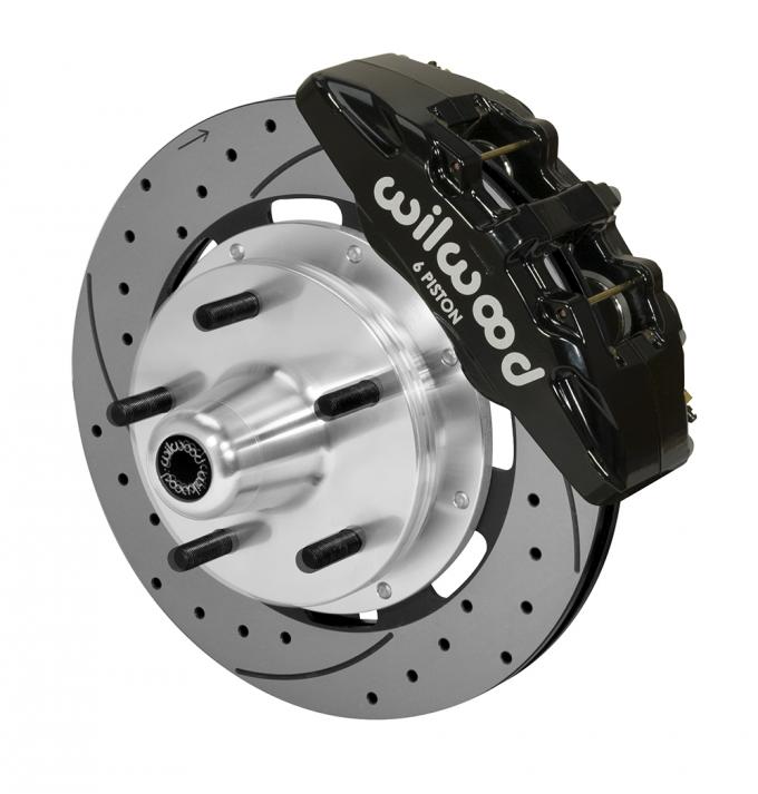 Wilwood Brakes Forged Dynapro 6 Big Brake Front Brake Kit (5 x 5 Hub) 140-14533-D