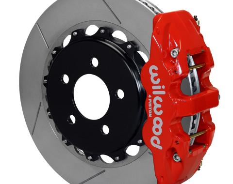 Wilwood Brakes 2008-2009 Pontiac G8 AERO4 Big Brake Rear Brake Kit For OE Parking Brake 140-12932-R