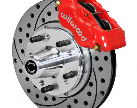 Wilwood Brakes Forged Dynalite Pro Series Front Brake Kit 140-12305-DR