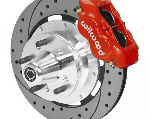 Wilwood Brakes Forged Dynalite Big Brake Front Brake Kit (Hub) 140-15461-DR