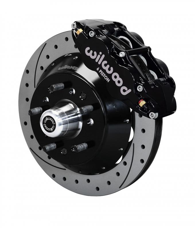 Wilwood Brakes Forged Narrow Superlite 6R Big Brake Front Brake Kit (5 x 5 Hub) 140-15156-D