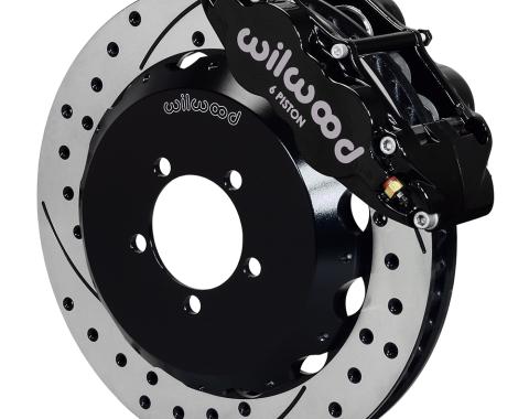 Wilwood Brakes Forged Narrow Superlite 6R Big Brake Front Brake Kit (Hat) 140-12874-D