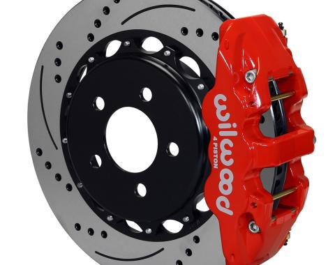 Wilwood Brakes 2008-2009 Pontiac G8 AERO4 Big Brake Rear Brake Kit For OE Parking Brake 140-12932-DR