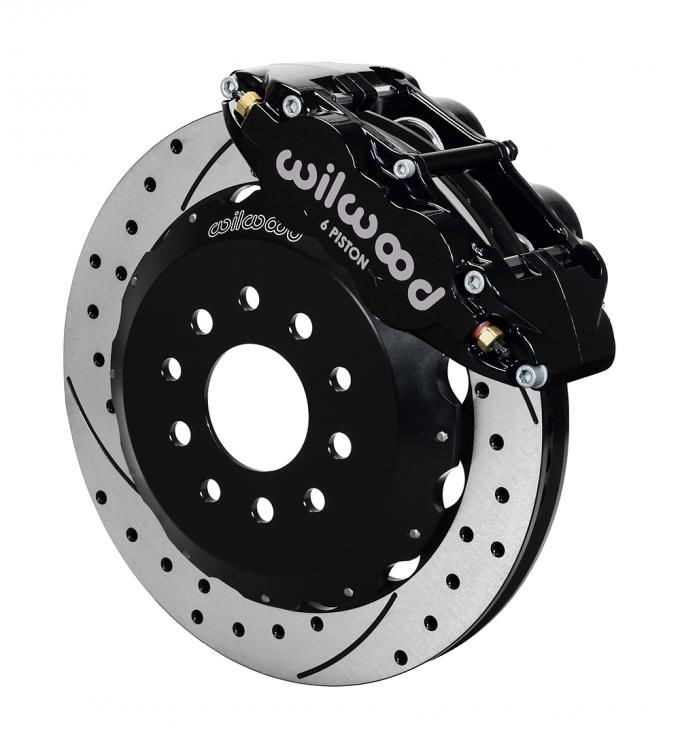 Wilwood Brakes Forged Narrow Superlite 6R Big Brake Front Brake Kit (Hat) 140-9833-D