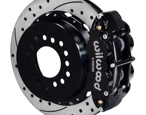 Wilwood Brakes Forged Narrow Superlite 4R Big Brake Rear Parking Brake Kit 140-12964-D