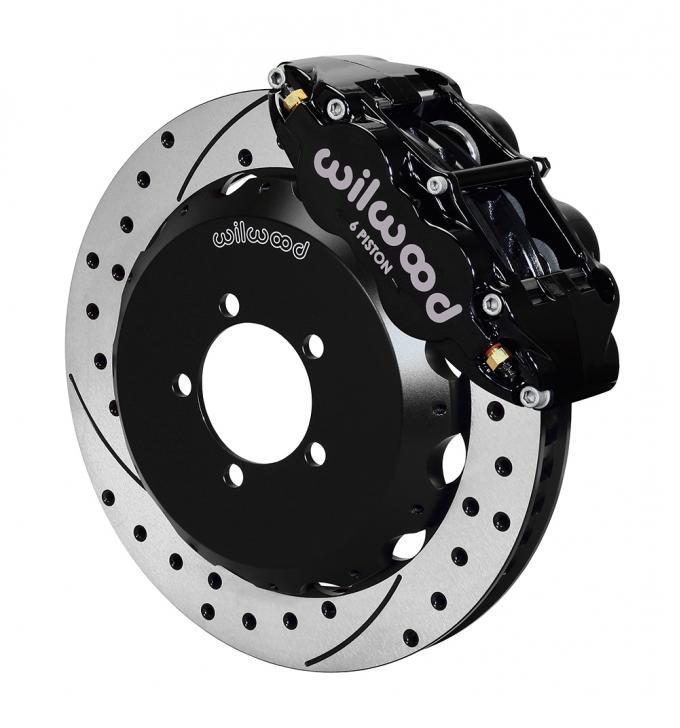 Wilwood Brakes Forged Narrow Superlite 6R Big Brake Front Brake Kit (Hat) 140-12870-D