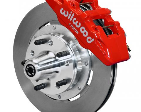 Wilwood Brakes Forged Dynapro 6 Big Brake Front Brake Kit (Hub) 140-12946-R