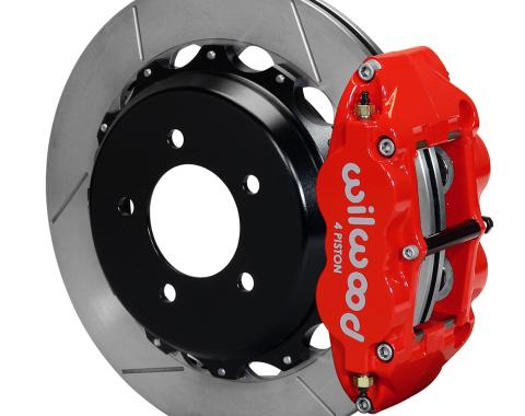 Wilwood Brakes 2010-2016 Hyundai Genesis Coupe Forged Narrow Superlite 4R Big Brake Rear Brake Kit For OE Parking Brake 140-13045-R