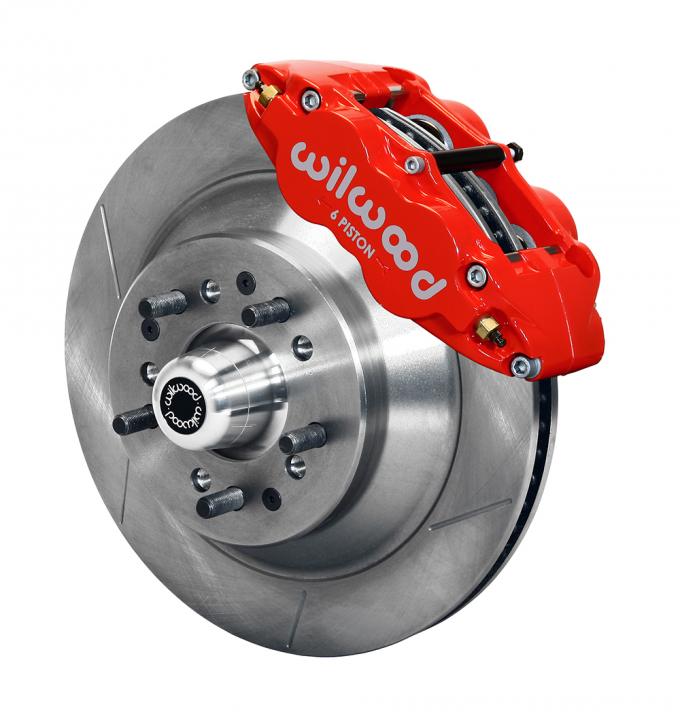 Wilwood Brakes Forged Narrow Superlite 6R Big Brake Front Brake Kit (Hub and 1PC Rotor) 140-12276-R