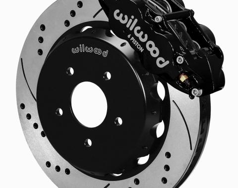 Wilwood Brakes 2004-2006 Pontiac GTO Forged Narrow Superlite 6R Dust-Seal Big Brake Front Brake Kit (Hat) 140-15408-D