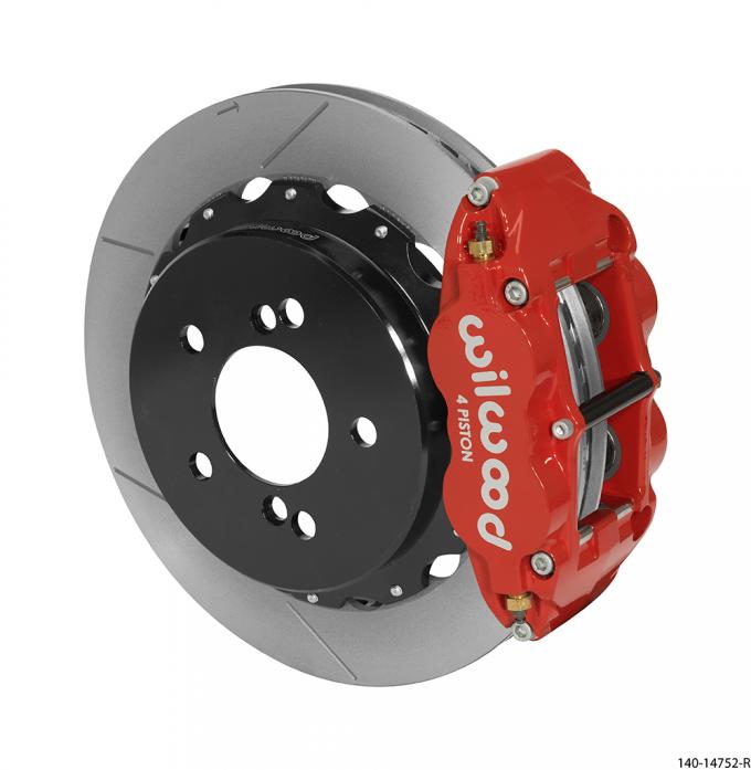 Wilwood Brakes 2001-2006 BMW M3 Forged Narrow Superlite 4R Big Brake Rear Brake Kit For OE Parking Brake 140-14752-R