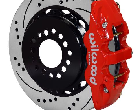 Wilwood Brakes AERO4 Big Brake Rear Brake Kit For OE Parking Brake 140-14068-DR