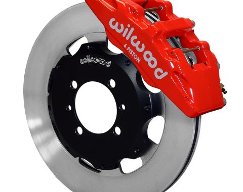 Wilwood Brakes 2012-2015 Fiat 500 Forged Dynapro 6 Big Brake Front Brake Kit (Hat) 140-12767-R