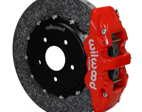 Wilwood Brakes AERO4 WCCB Carbon-Ceramic Big Brake Rear OE Parking Brake Kit 140-13161-CSICR