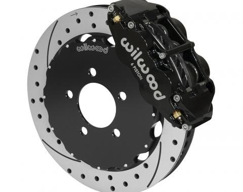 Wilwood Brakes Forged Narrow Superlite 6R Big Brake Front Brake Kit (Hat) 140-14680-D