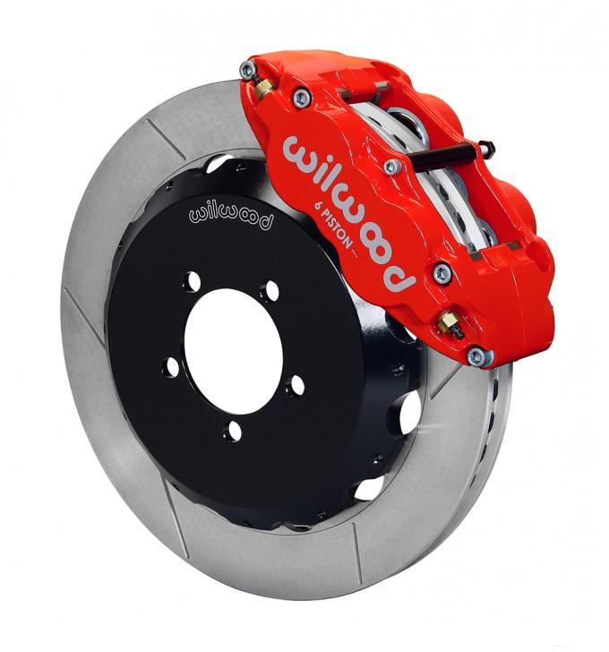 Wilwood Brakes Forged Narrow Superlite 6R Big Brake Front Brake Kit (Hat) 140-12870-R